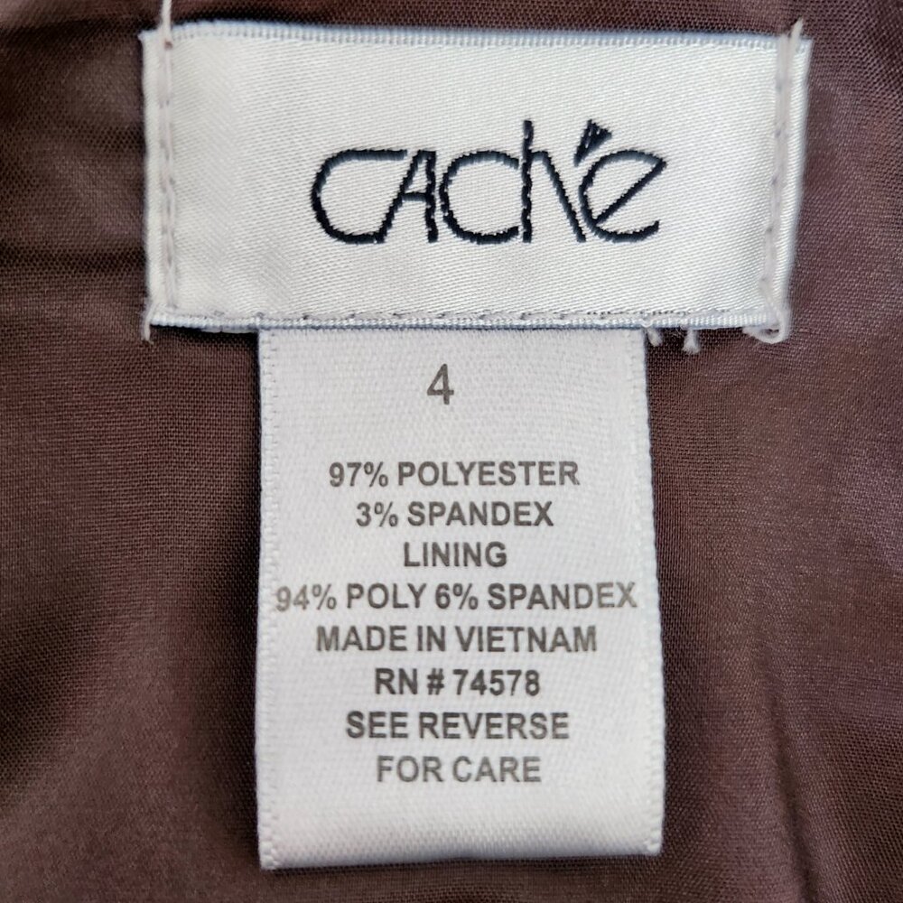 Cach Layered Animal Print Flower Pattern Mini Ski… - image 4